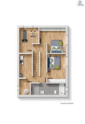 Grundriss / Skizze Untergeschoss