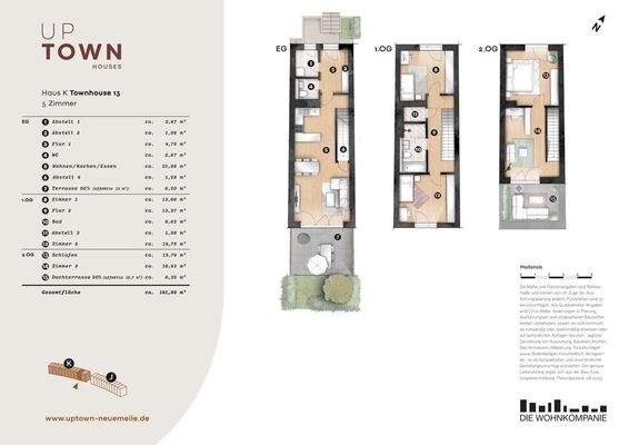 UP TOWN Houses - Grundriss K13