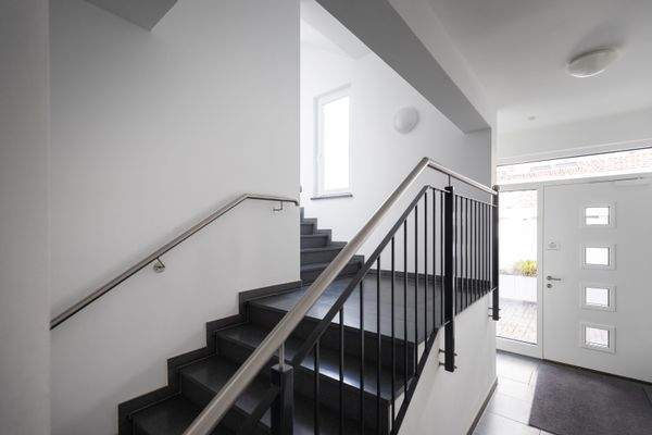 Der qualitätsvolle Treppenaufgang 