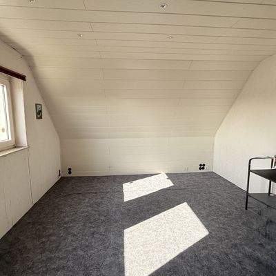 Ausgebauter Dachbodenraum