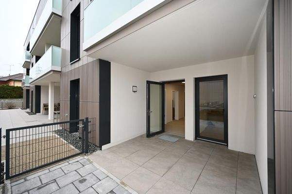 Eigener Eingangsbereich