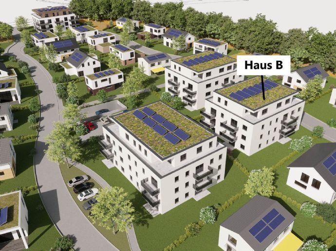 Energieeffizientes Wohnprojekt - Am Tannenstock! 3,5 Zi.-Etagenwohnung Südseite