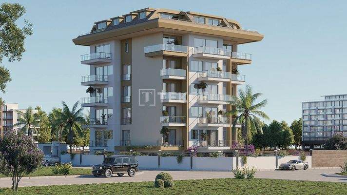 Stylish Apartments in Kestel Alanya, 200 m from the Beach