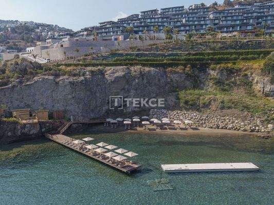 Sea-View Properties in a Project with Private Beach in Bodrum