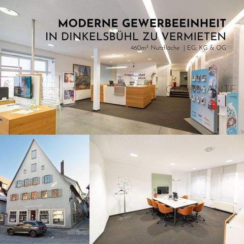 Dinkeslbühl Ladenlokale, Ladenflächen 