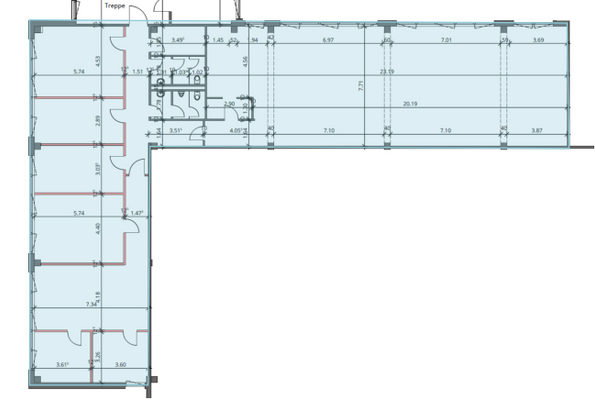 Grundriss Hausnr. 132 1. OG