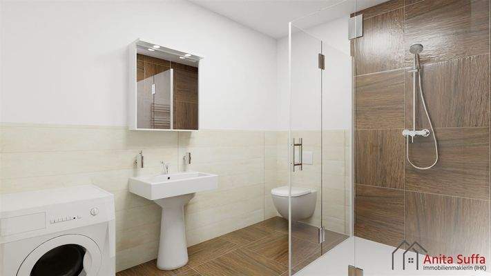 Visualisierung Badezimmer