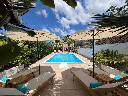 Kreta, Chersonisou: Hervorragende Villa mit Pool, Meerblick und separatem Gästehaus zu verkaufen