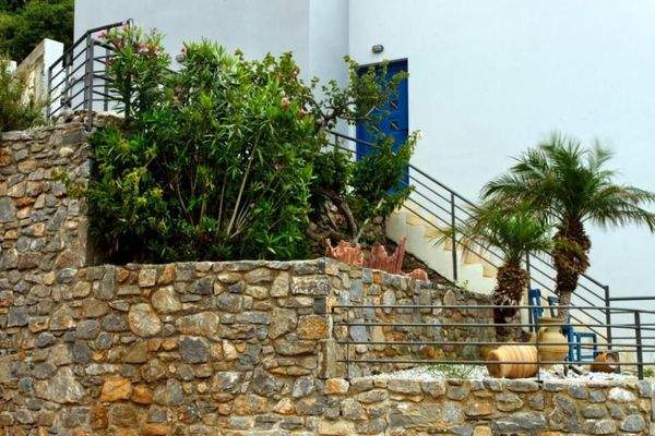 Crete, Plaka Elounda: Villa with swimming pool and panoramic views above Plaka
