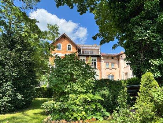 Villa Toni vom Wasser aus