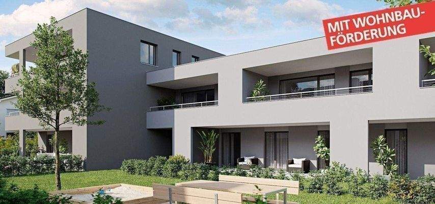 Ansicht von Süden, Wohnbauförderung