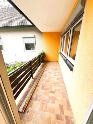 Balkon vom Wohnzimmer