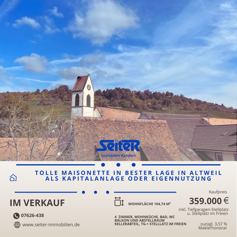 Weil am Rhein Wohnungen, Weil am Rhein Wohnung kaufen