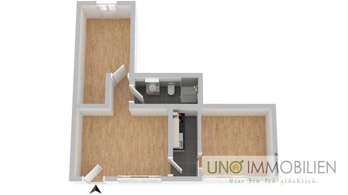 3D Grundriss Pfarrstr. 8