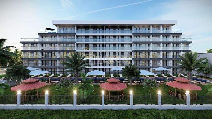 Apartments in a Project Near the Airport in Altıntaş Antalya