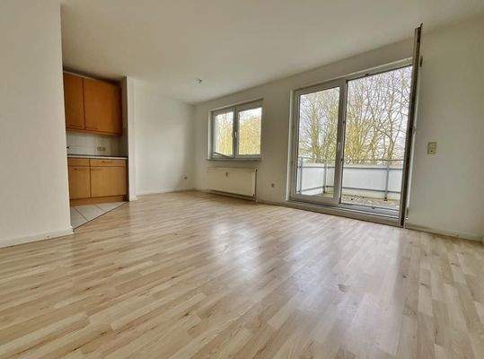 Wohnzimmer/Küche im DG