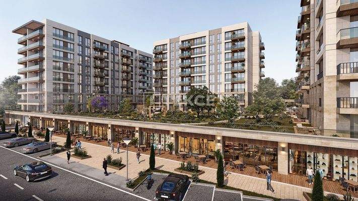 Lake-View Apartments in a Complex with Pool in Avcılar Istanbul