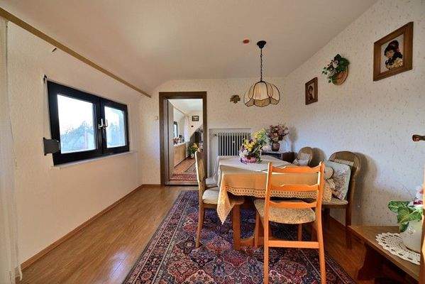 Essbereich im Obergeschoß