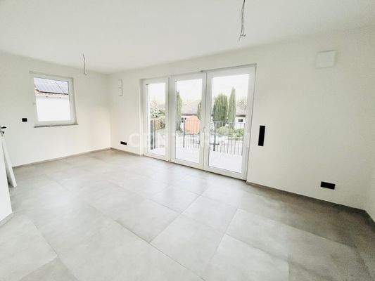 Wohn-und Essbereich mit Ausblick