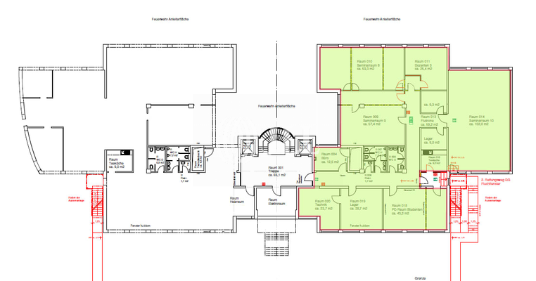 Grundriss Gartengeschoss