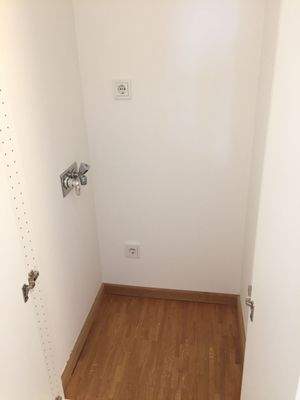 Waschmaschinenanschluß separat