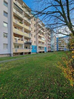 Balkonseite des Objektes