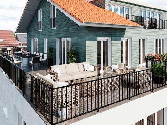 Balkon/Dachterrasse