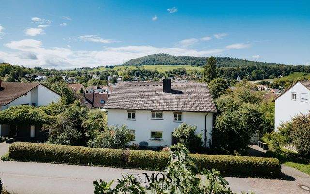 Blick vom Wohnbereich