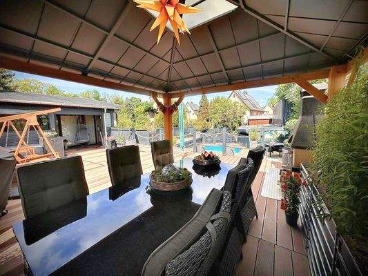 Sitzmöglichkeit Terrasse 