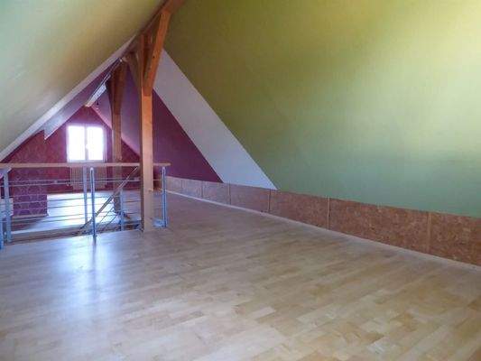Ausgebautes Dachstudio/Galerie