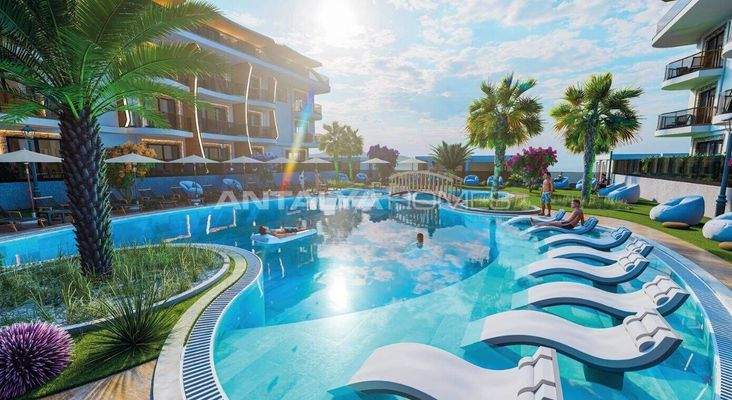 Real Estate in a Complex with Impressive Views in Alanya