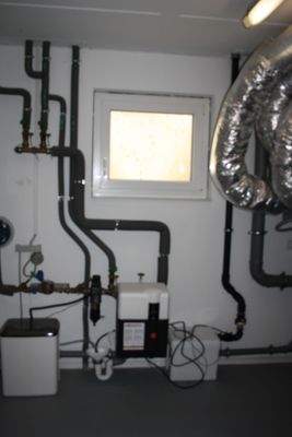 Heizungsraum mit Installationsraum