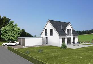 EFH Smart Eingang Giebel West 