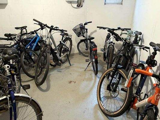 für die Fahrräder