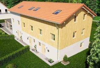 Nord/West Ansicht Hauseingang