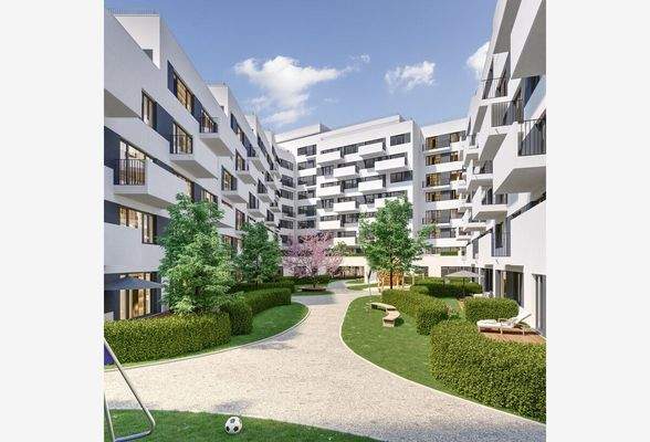 Visualisierung - Innenhof