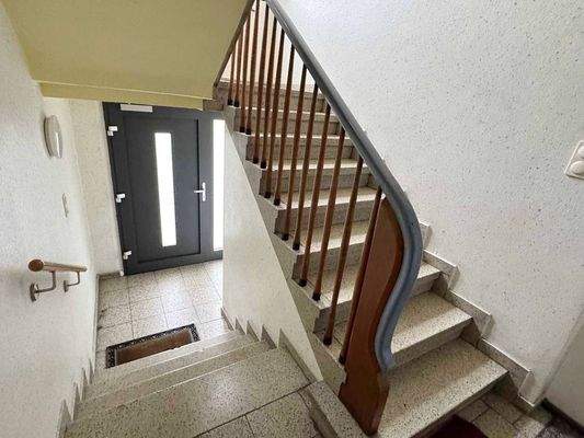 Treppenhaus Hauseingang