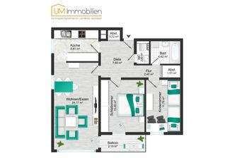 GrundR 3 Zi Erdgeschoss