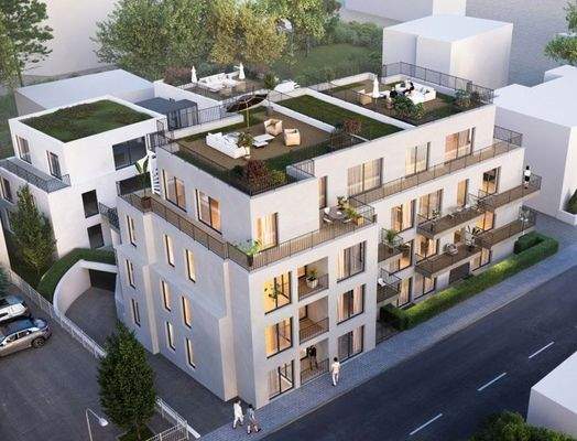 Frontansicht von Oben