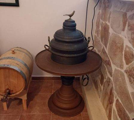 MIT VIDEO! Kreta, Plaka: Villa mit traditionellen Elementen und Meerblick zu verkaufen