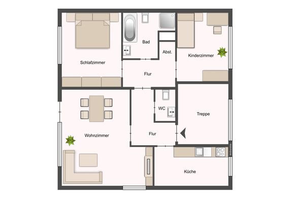 Grundriss Erdgeschoss