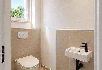 Gäste WC Haus 4 Visualisierung