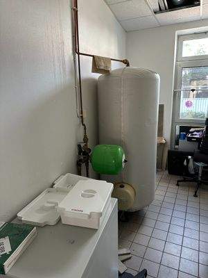 Personalraum mit WW-Speicher