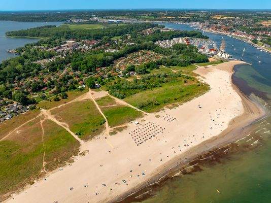 Lageplan Travemünde - Priwall