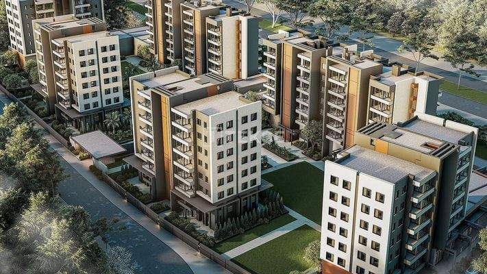 1 and 2-Bedroom Apartments for Sale in Complex in Kepez Antalya