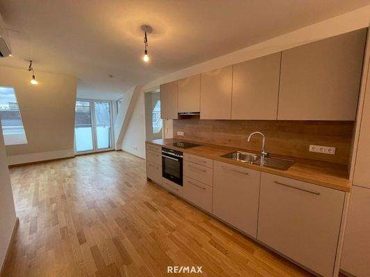 Blick Richtung Wohnbereich