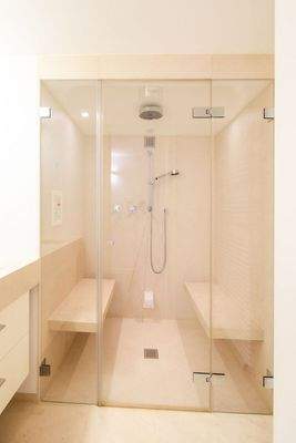 Dampfbad im Kellergeschoss