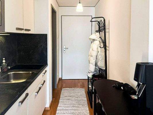 Blick Richtung Wohnungseingang