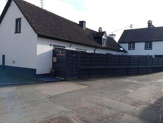 Vorderansicht d. beiden Häuser