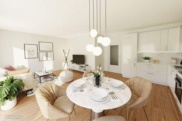 Beispiel Wohnzimmer Referenzobjekt